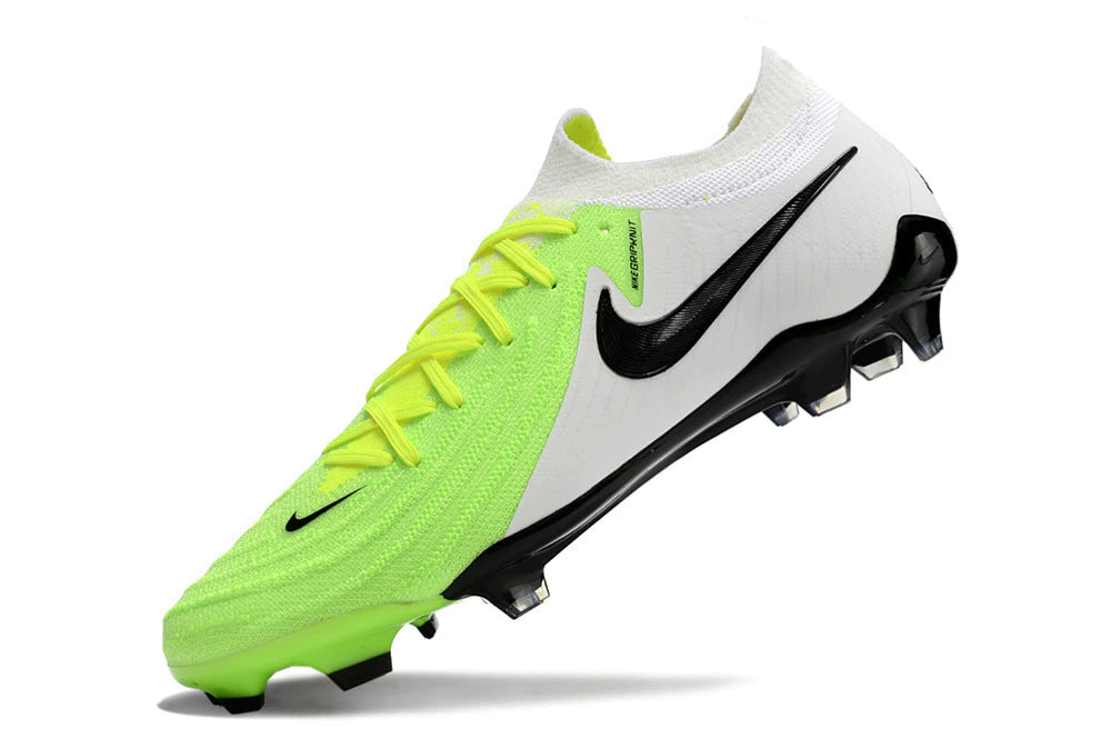 Chuteira Nike Campo Phantom GX2 Elite Campo FG - Verde/Branco