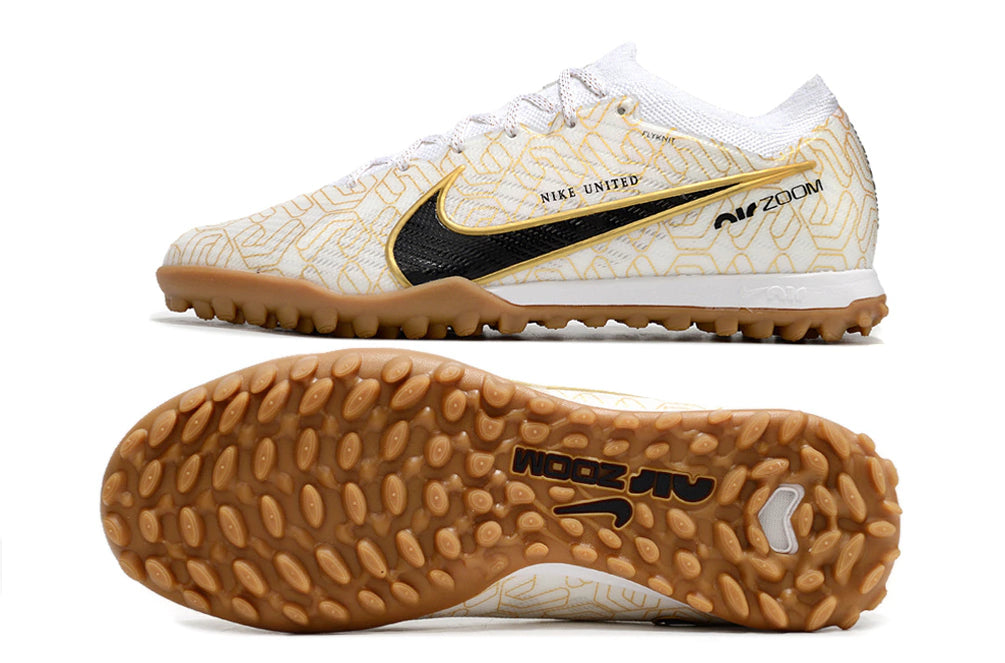 Chuteira Nike Mercurial Vapor 15 Elite Society "United Golden"