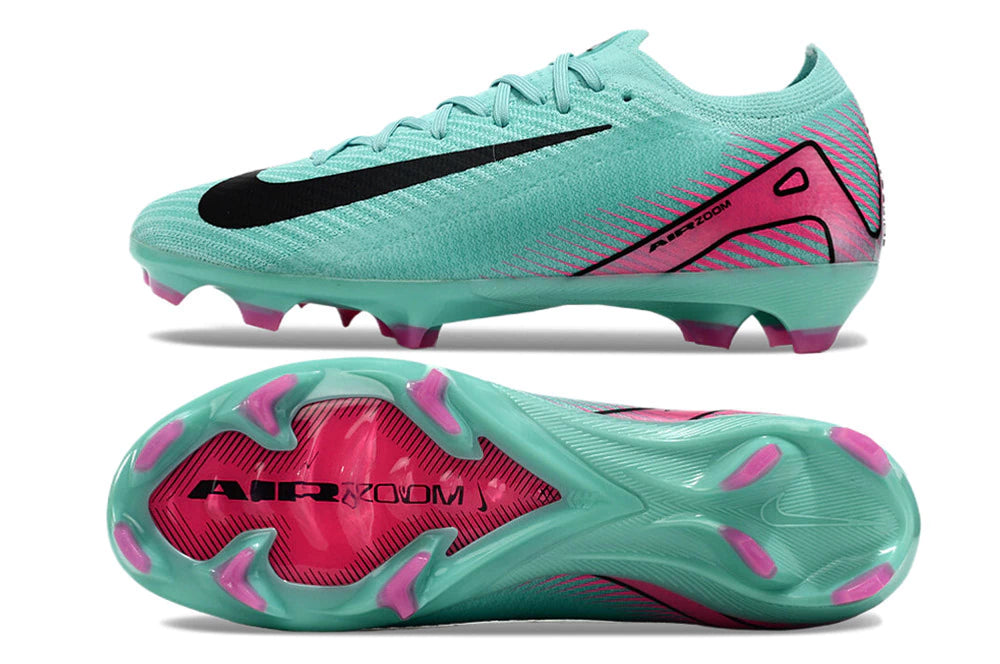 Chuteira Nike Air Zoom Mercurial Vapor 16 Elite FG - Azul/Rosa