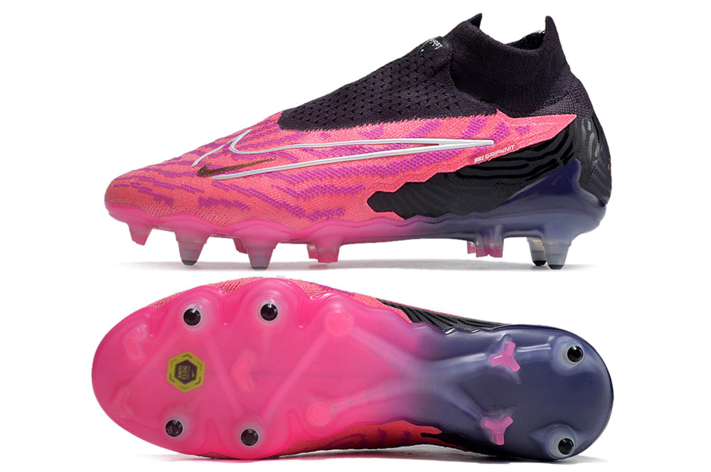 Chuteira Nike Campo Phantom GX Elite SG - Rosa/Preto