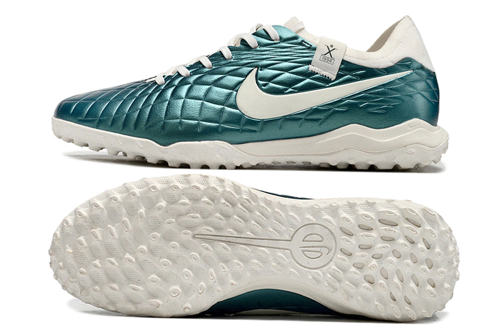 Chuteira Nike Tiempo 10 Pro Society "Emerald"