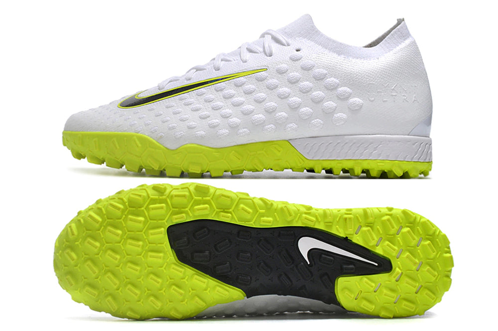 Chuteira Nike Phantom Ultra Venom Society TF - Branco/Verde