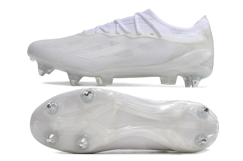 Chuteira Adidas X CrazyFast.1 SG - White