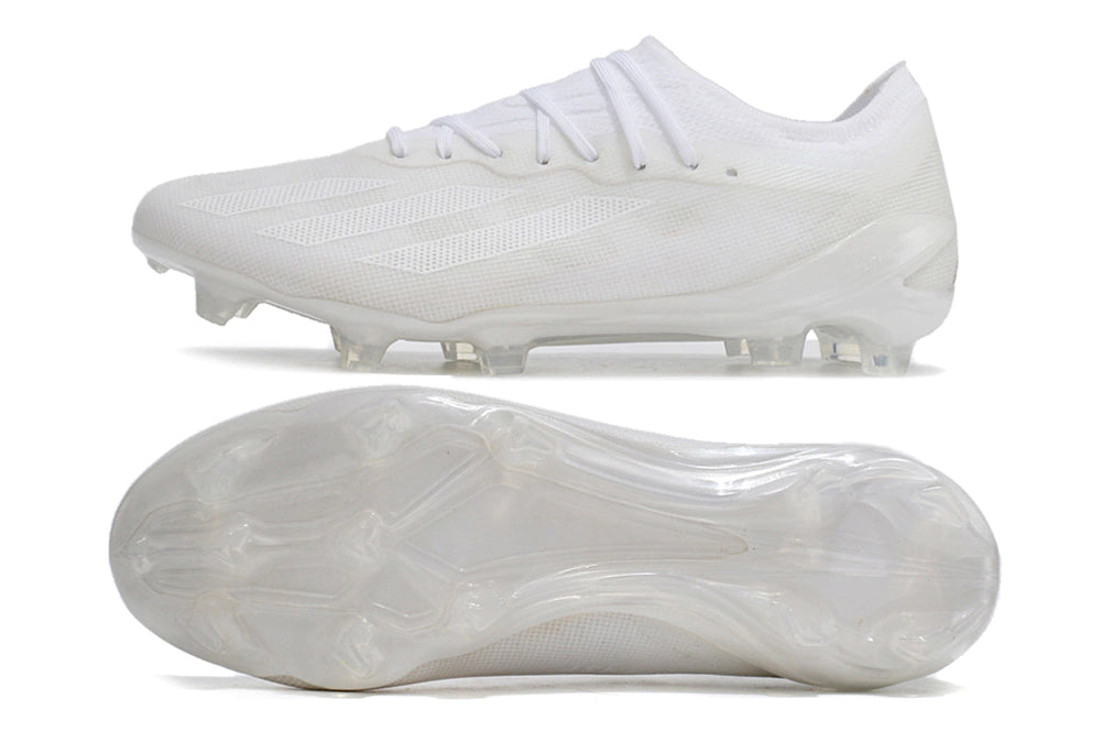 Chuteira Adidas X CrazyFast.1 FG - All White