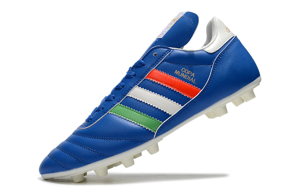 Chuteira Adidas Mundial Campo FG - Azul
