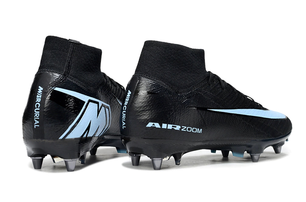 Chuteira Nike Air Zoom Mercurial Superfly 10 Elite SG - Preto