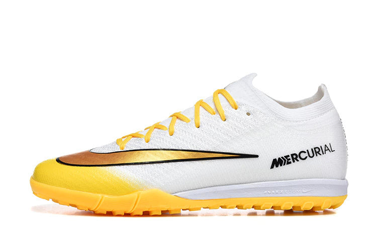 Chuteira Nike Mercurial Vapor 16 Elite Society - Branco/Amarelo