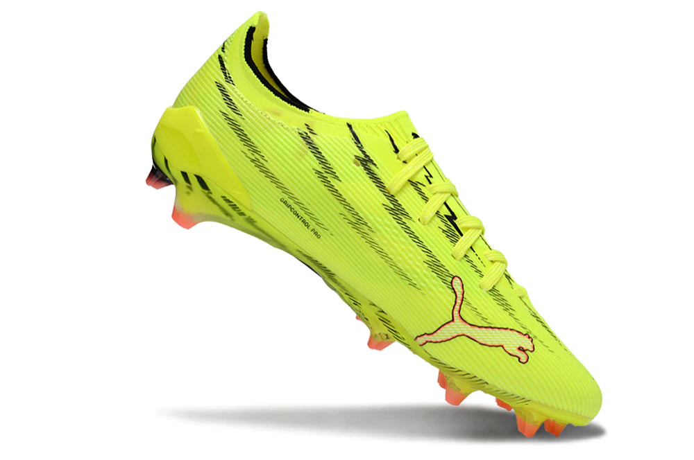 Chuteira Puma Ultra 5 Campo FG - Amarelo