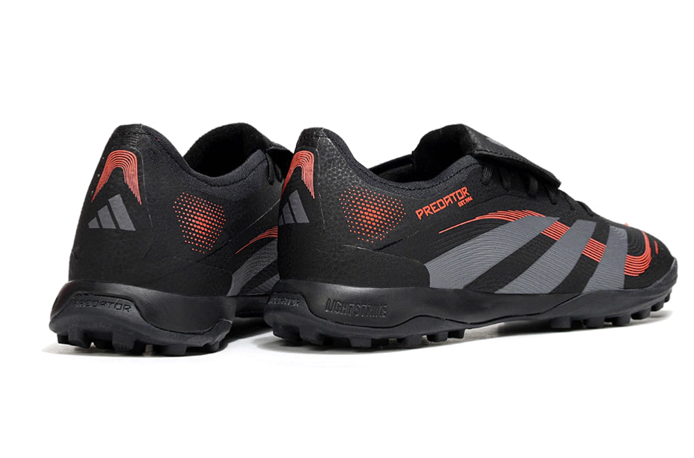 Chuteira Adidas Predator Tongue Elite 25 Society "Stealth Victory"