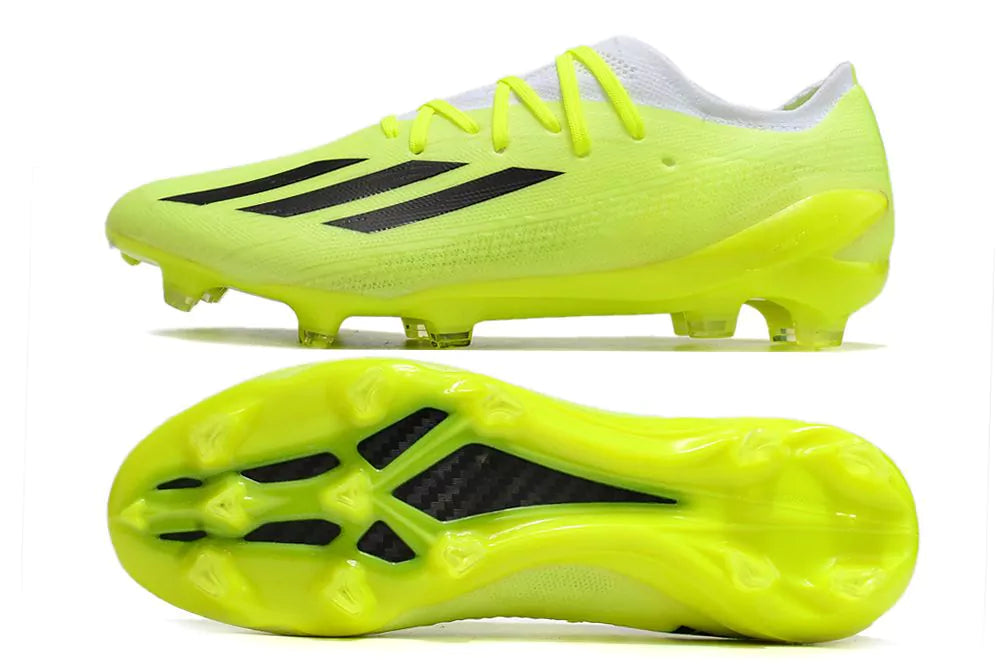 Chuteira Adidas X Speedportal.1 FG - Verde/Preto