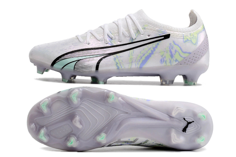 Chuteira Puma Ultra Ultimate Campo FG - Branco