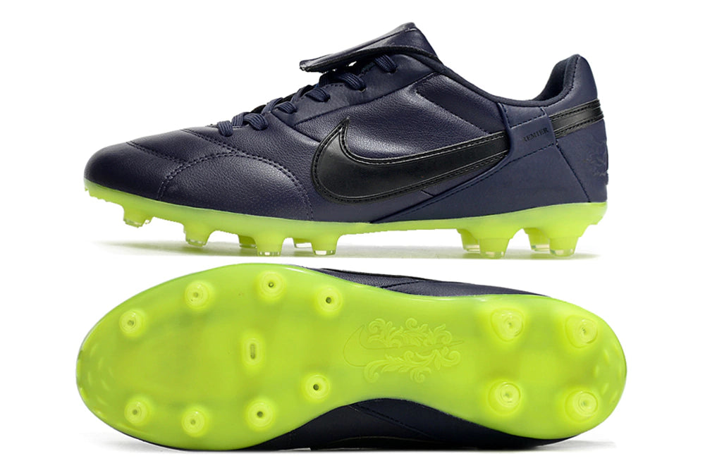 Chuteira Nike Premier 3 FG - Azul/Verde