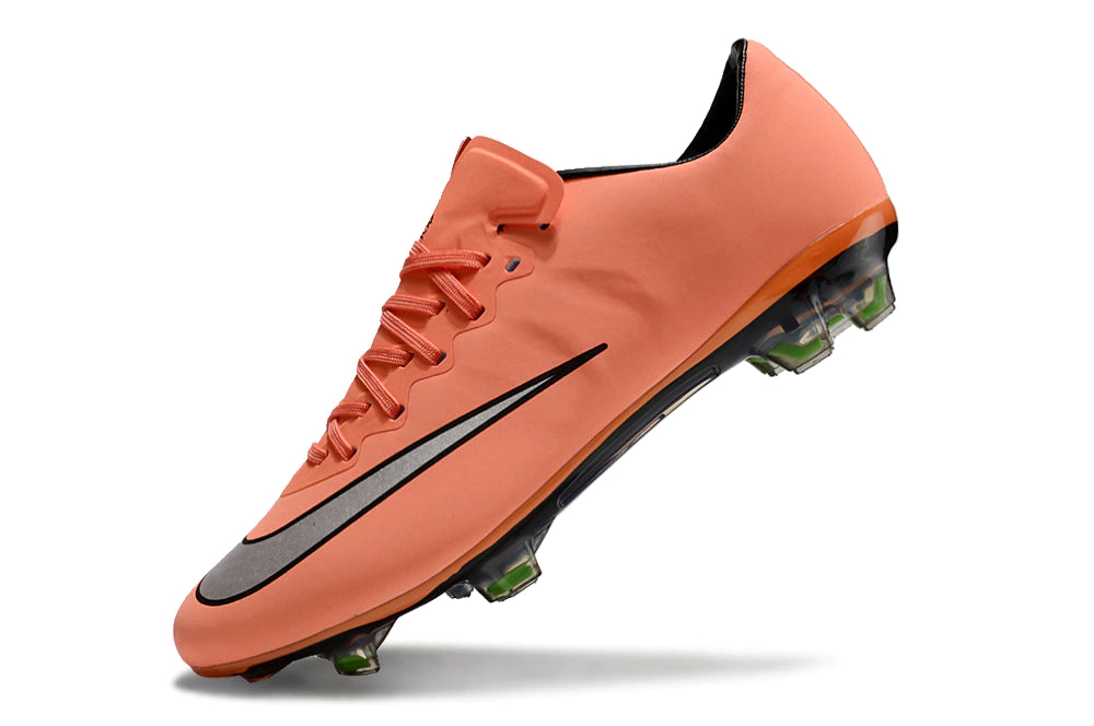 Chuteira Nike Mercurial Vapor 10 FG - Laranja/Cinza