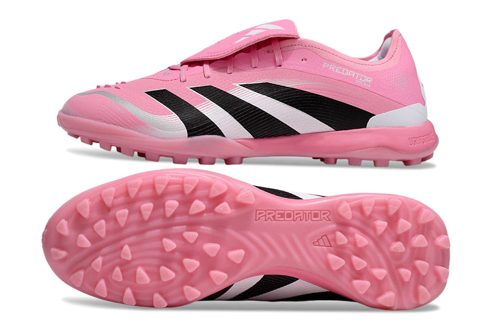 Chuteira Adidas Predator Tongue Elite 25 Society - Rosa