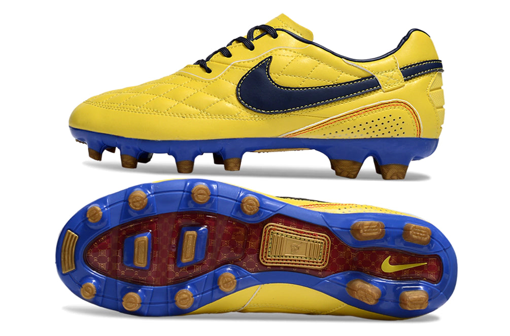 Chuteira Nike Tiempo Legend 10R Elite Campo - Amarelo