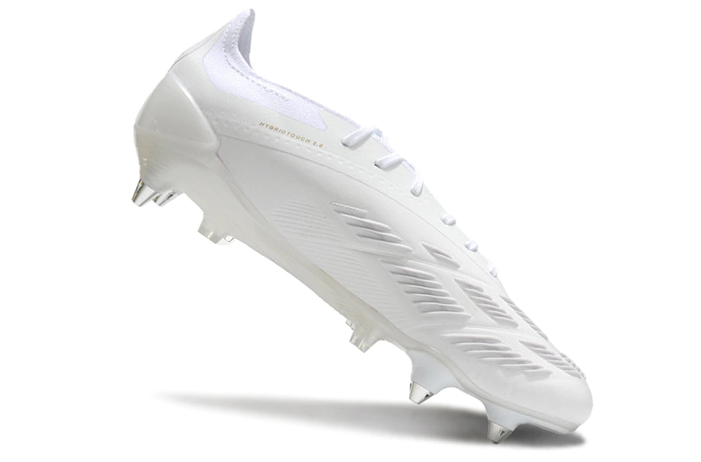 Chuteira Adidas Predator Elite SG - Branco/Dourado