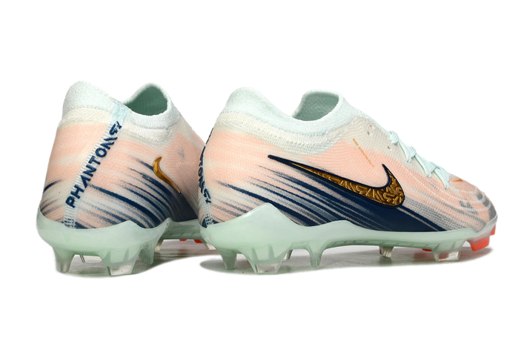 Chuteira Nike Phantom GX2 Elite Campo FG - Branco/Azul