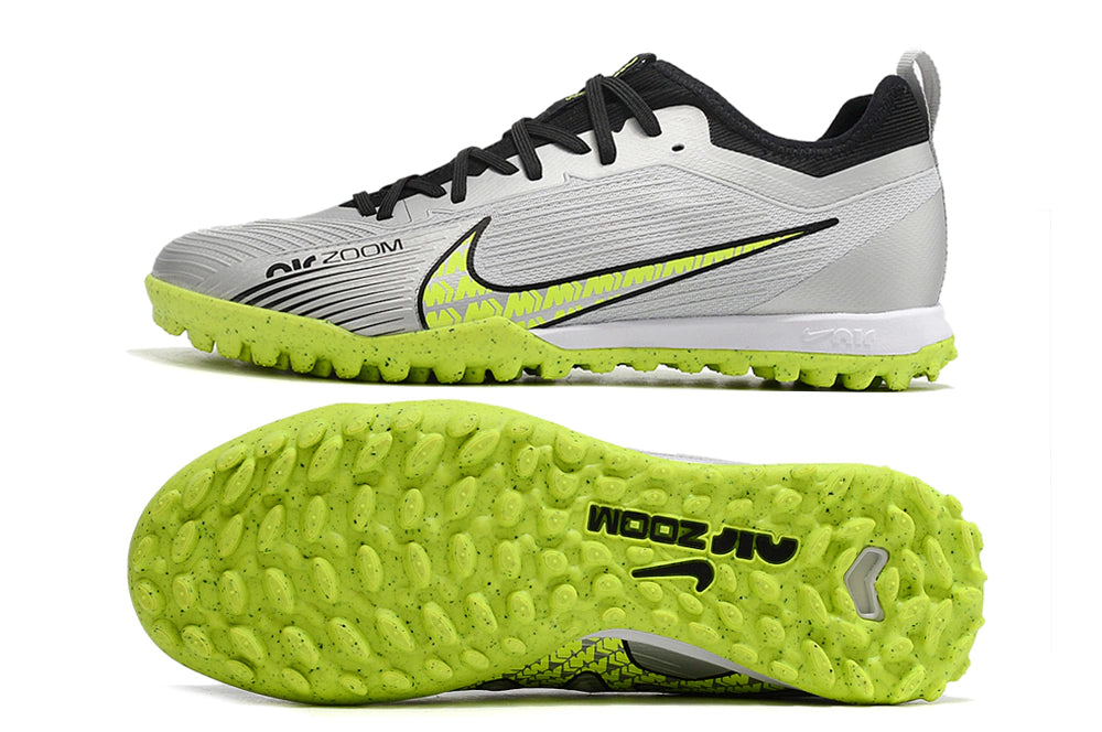 Chuteira Nike Mercurial Vapor 15 Pro Society XXV Prata/Verde