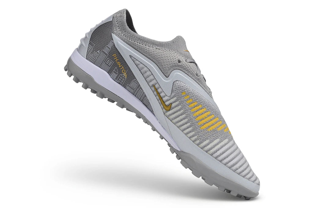 Chuteira Nike Phantom 6 Elite Society TF - Cinza