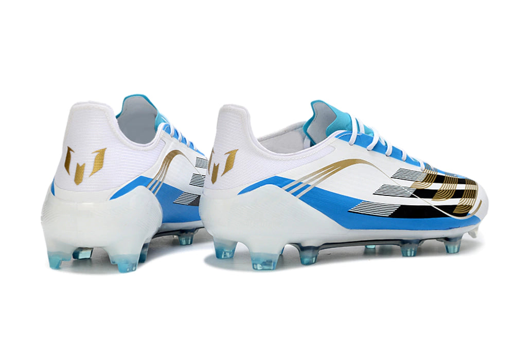 Chuteira Adidas F50 X Campo - Azul/Branco