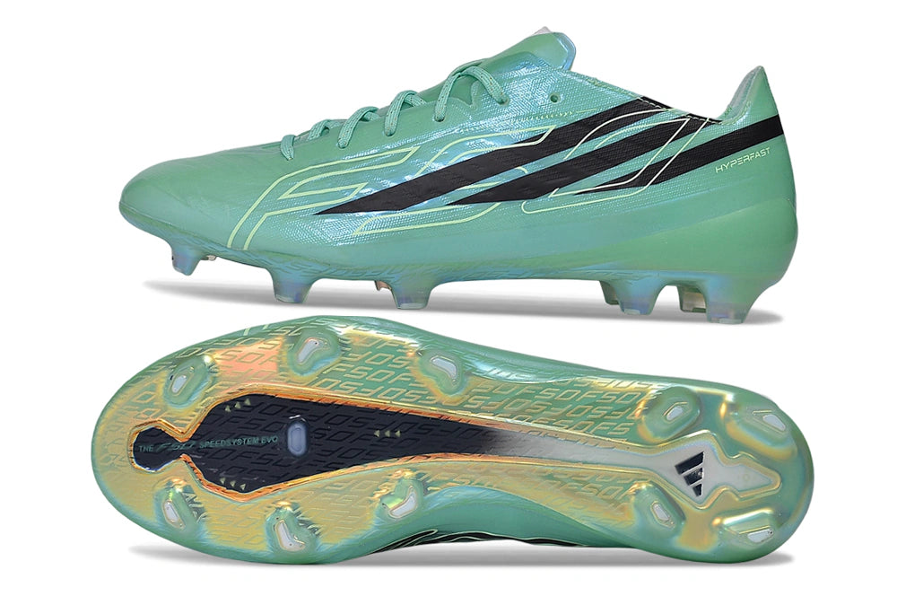 Chuteira Adidas F50 Hyperfast.1 Evo FG - Verde