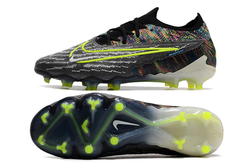 Chuteira Nike Campo Phantom GX Elite FG - Preto/Verde