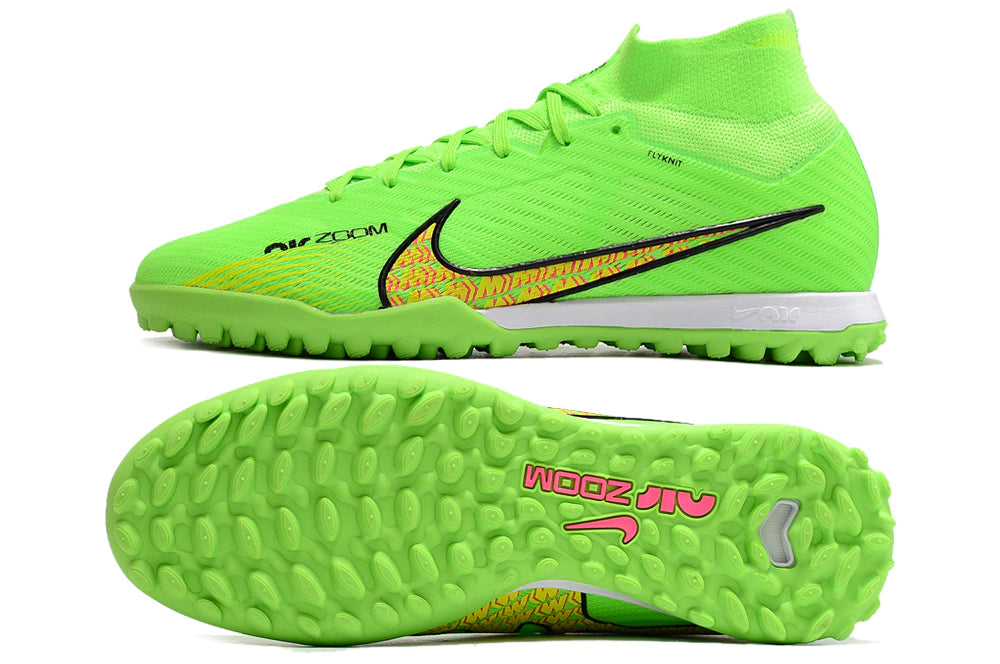 Chuteira Nike Mercurial Superfly 9 Elite Society - Verde