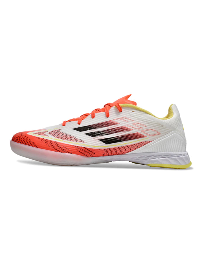 Chuteira Adidas X F50 Futsal - Branco/Laranja