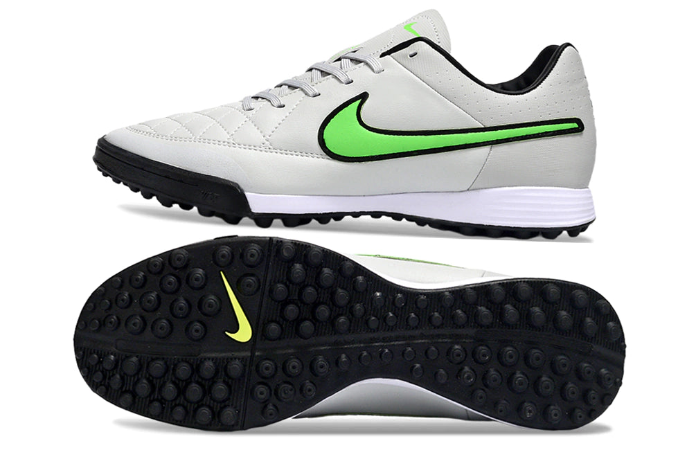 Chuteira Nike Tiempo 4 Society - Branco/Verde