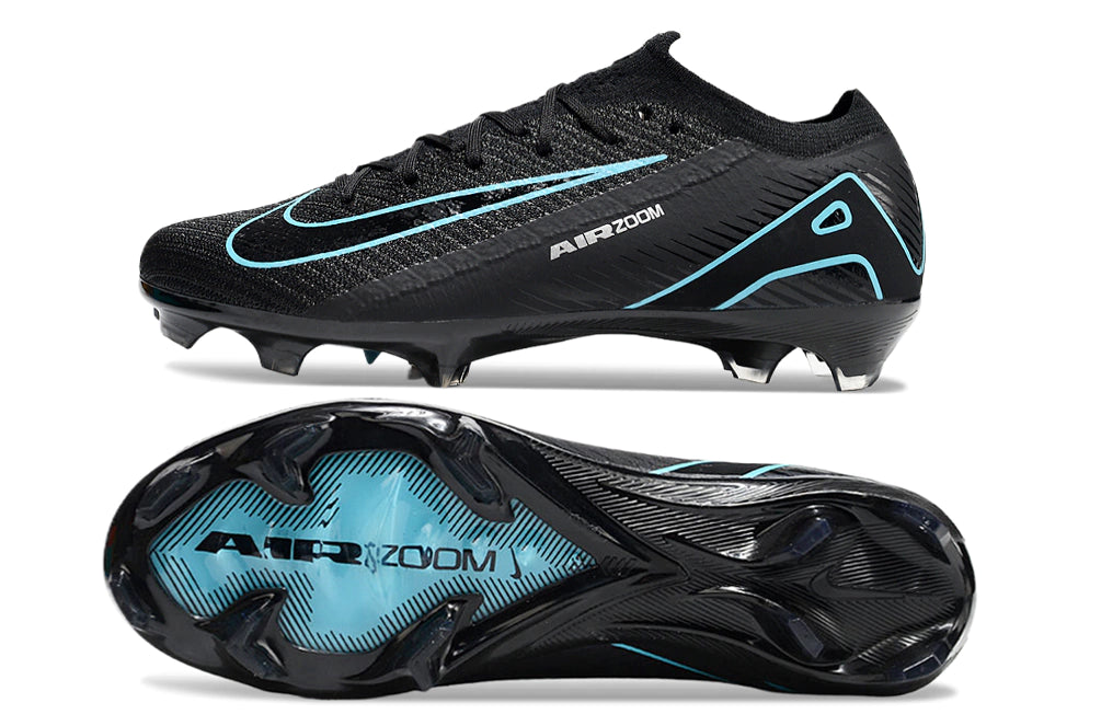 Chuteira Nike Air Zoom Mercurial Vapor 16 Elite FG - Preto/Azul