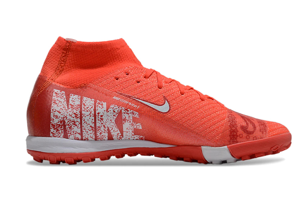 Chuteira Nike Mercurial Superfly 10 Elite Society - Vermelho/Branco
