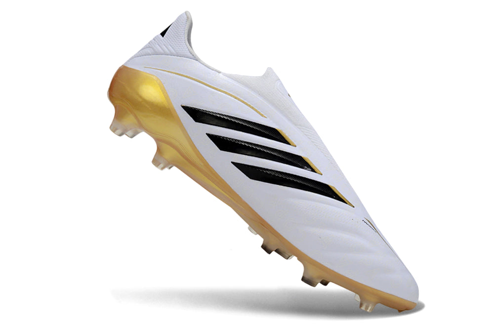 Chuteira Adidas Copa Pure 4 Laceless Elite Campo - Dourada