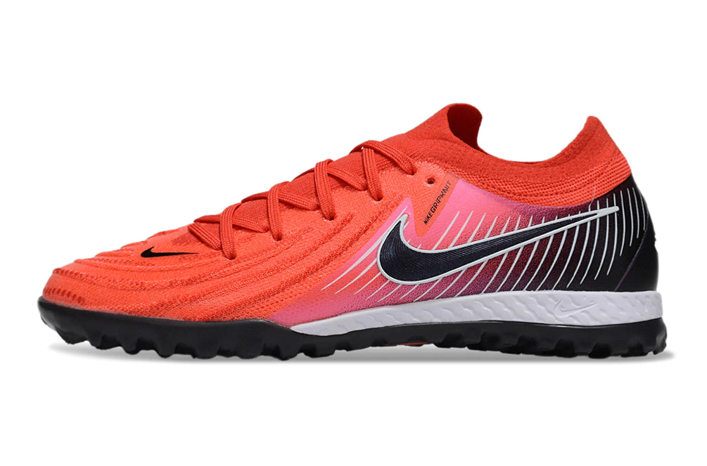 Chuteira Nike Phantom GX 2 Elite Society TF - Vermelho/Preto
