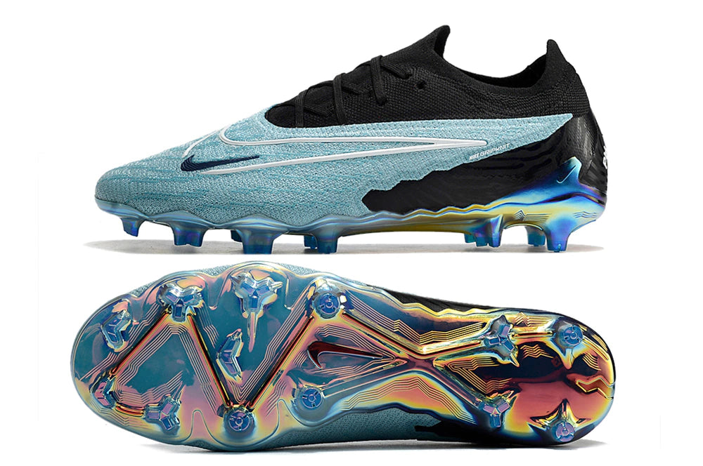 Chuteira Nike Campo Phantom GX Elite FG - Azul/Preto