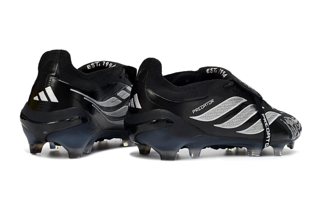 Chuteira Adidas Predator Tongue 26 Elite FG - Preto