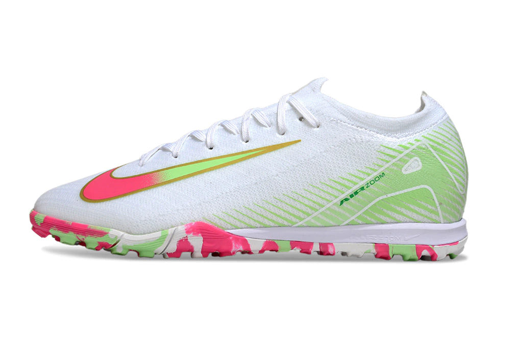 Chuteira Nike Mercurial Vapor 16 Elite Society - Branco/Verde