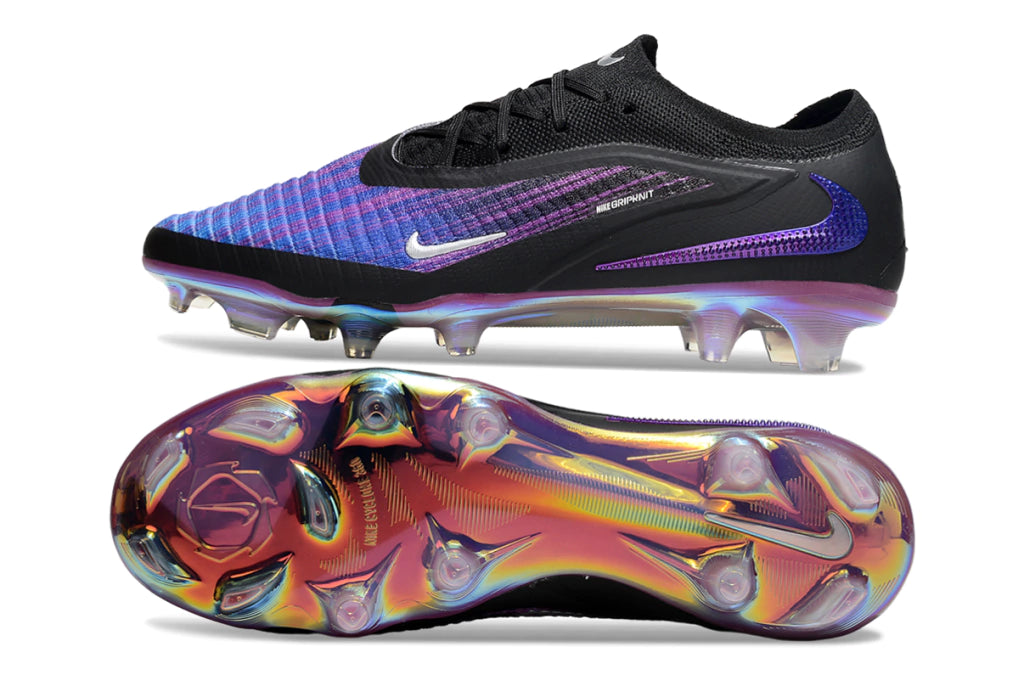 Chuteira Campo NIKE Phantom 6 Elite FG - Azul/Roxo