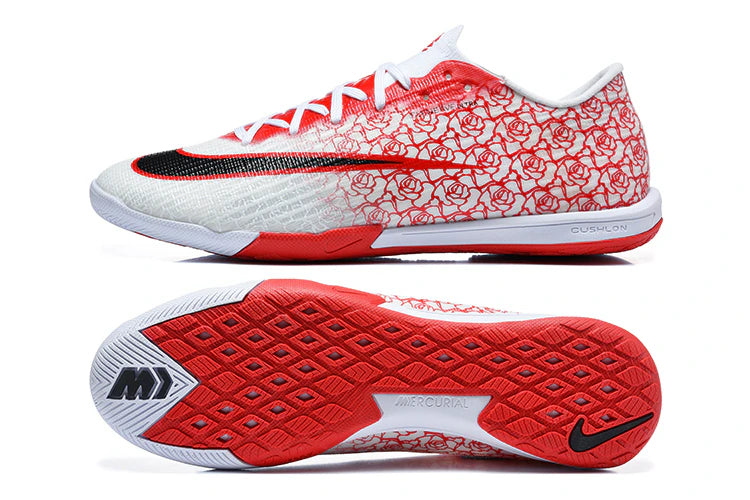 Chuteira Nike Mercurial Superfly 11 IC - Branco/Vermelha