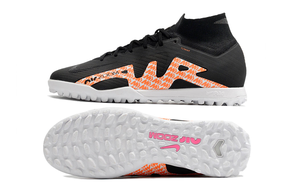 Chuteira Nike Mercurial Superfly 9 Elite Society - Preto/Marrom