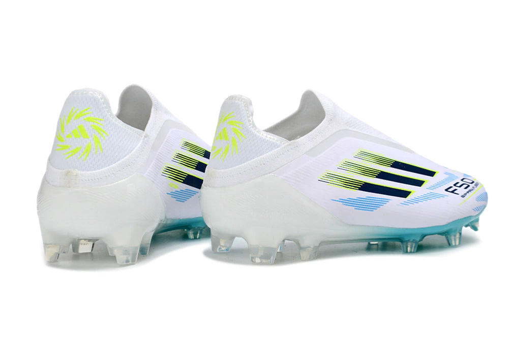 Chuteira Adidas F50 X Laceless Campo - Branco