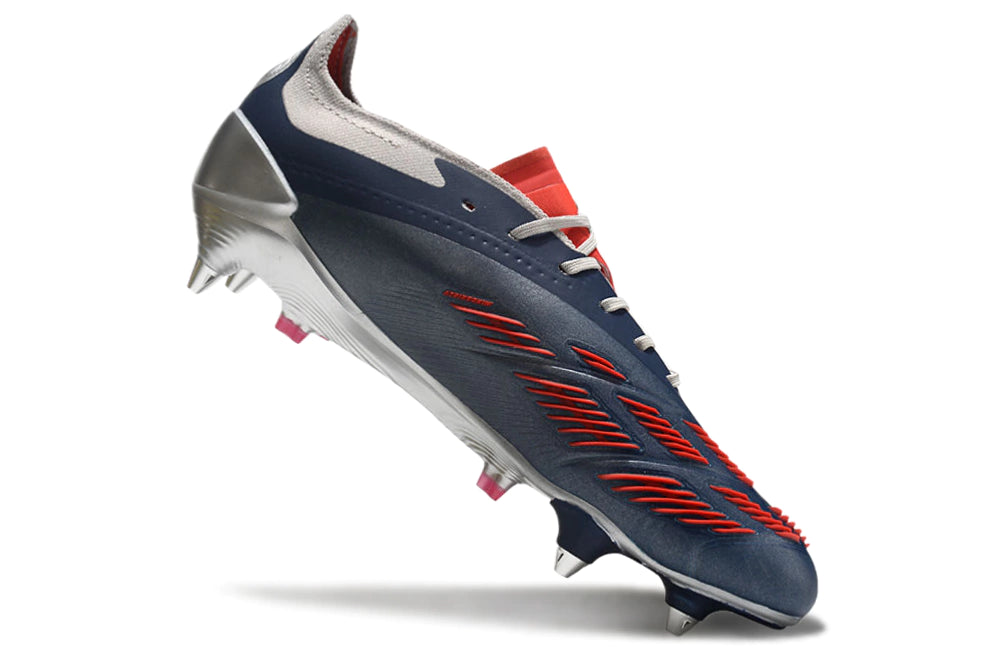 Chuteira Adidas Predator Elite SG - Laranja/Preto/Branco