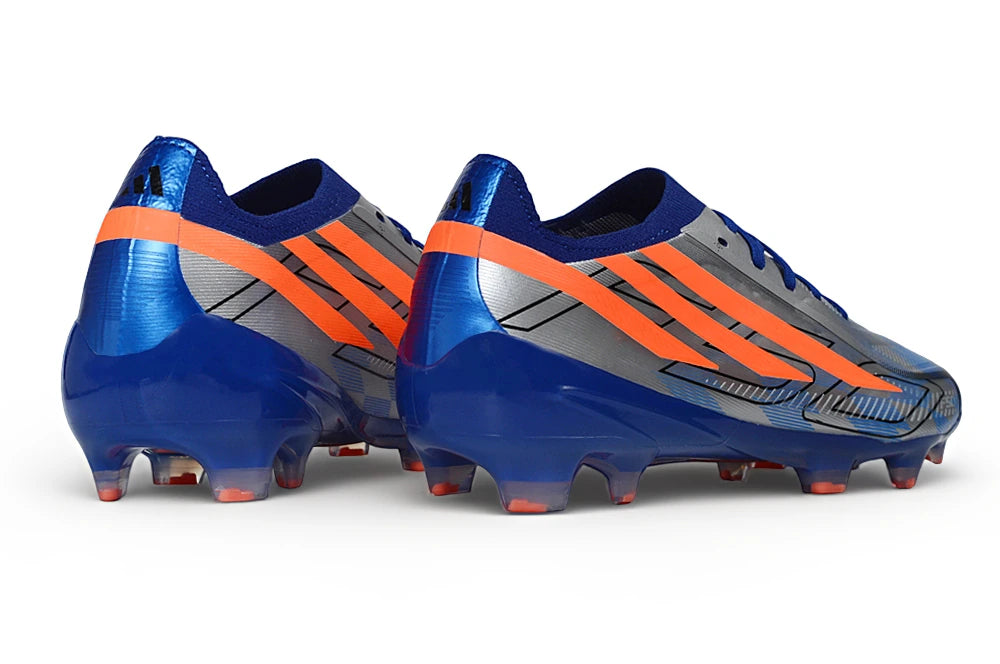 Chuteira Adidas F50 Hyperfast Eltie FG - Azul/Prata