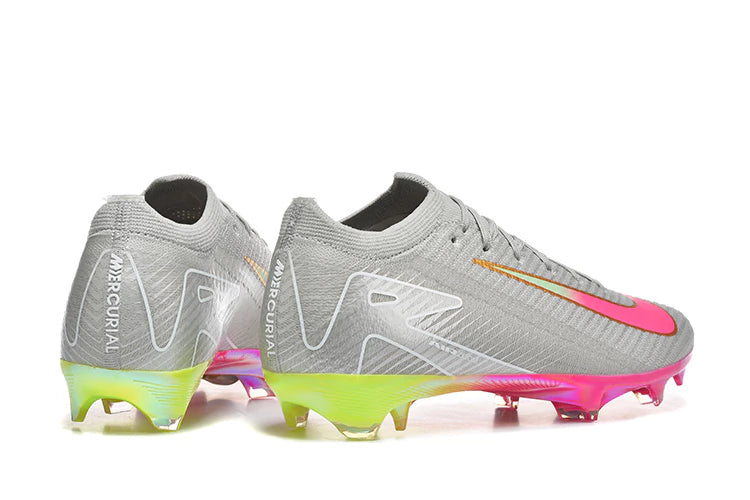 Chuteira Nike Air Zoom Mercurial Vapor 16 Elite FG - Cinza/Rosa