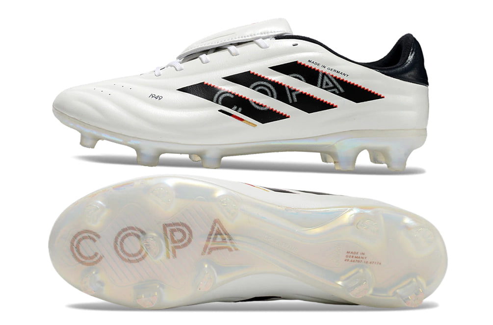 Chuteira Adidas Copa Pure 2 Campo FG - Branco/Preto