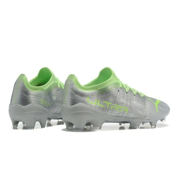 Chuteira Puma Ultra 1.3 Campo FG - Prata/Verde