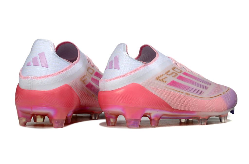 Chuteira Adidas F50 X Campo - Rosa