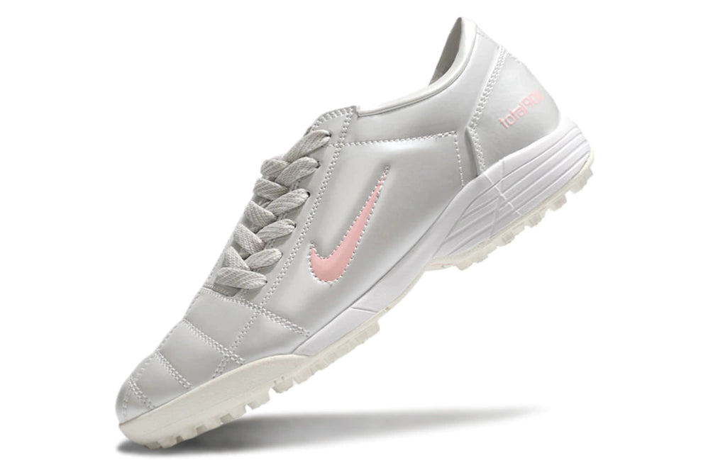 Chuteira Nike Total 90 Society - Creme/Rosa