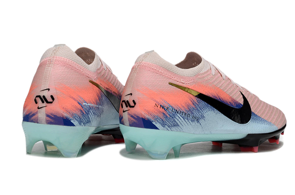 Chuteira Nike Air Zoom Mercurial Vapor 16 Elite FG - Rosa/Azul