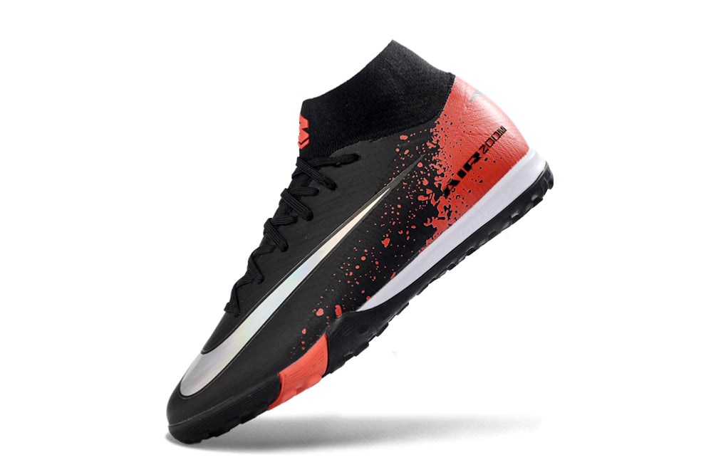 Chuteira Nike Mercurial Superfly 10 Elite Society - Preto/Vermelho