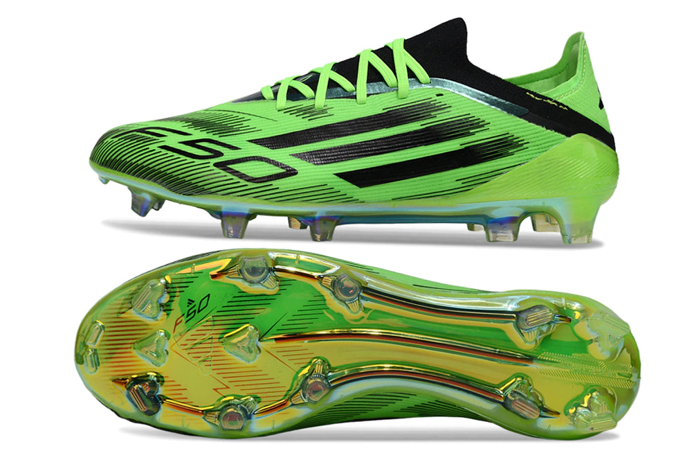 Chuteira Adidas F50 X Campo - Verde/Preto